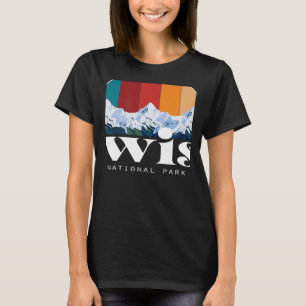 Swiss National Park Hiking Switzerland Souvenir Mo T-Shirt