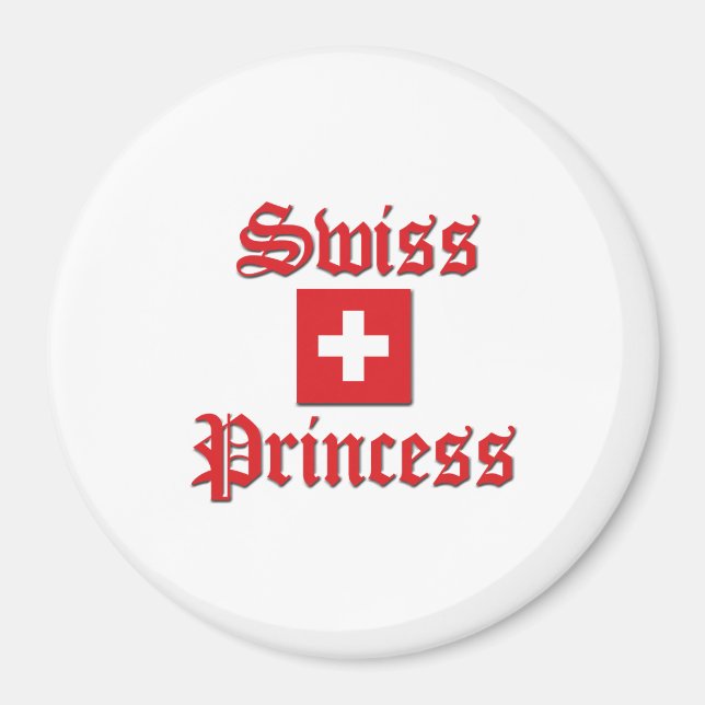 Swiss Princess Magnet (Front)