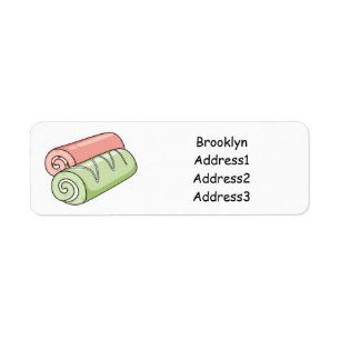 Swiss roll / roll cake cartoon illustration