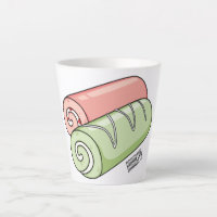 Swiss roll / roll cake cartoon illustration 