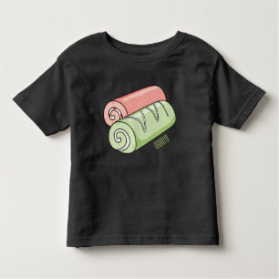 Swiss roll / roll cake cartoon illustration  toddler T-Shirt