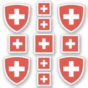 Swiss state symbols / coat of arms and flag