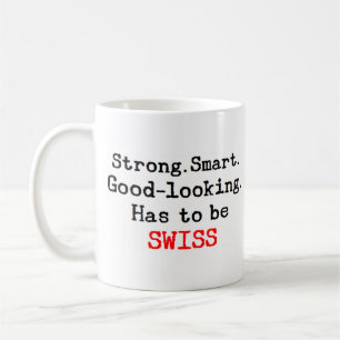 swiss strong coffee mug