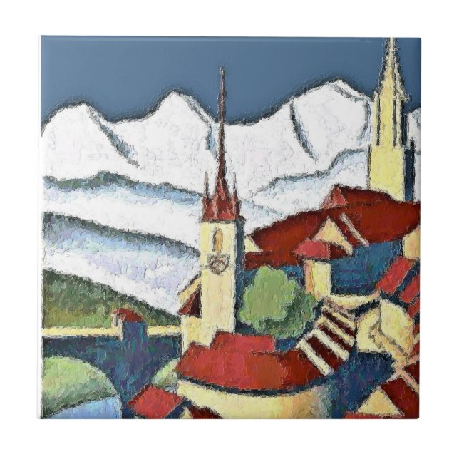 Swiss Town Tile (Front)