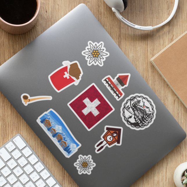 Swiss Travel Adventure Icons Collection  (Creator Uploaded)