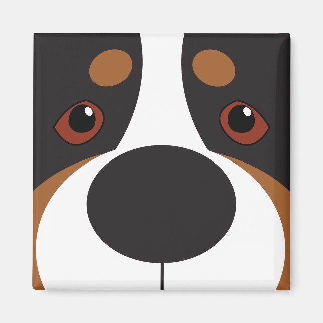 SWISSY FACE MAGNET (Front)