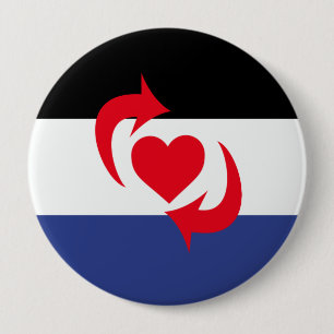 SWITCH PRIDE 10 CM ROUND BADGE