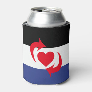 Switch Pride Flag Can Cooler