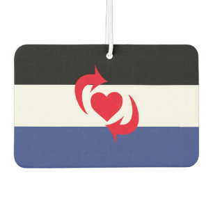 Switch Pride Flag Car Air Freshener