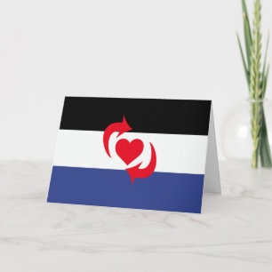 Switch Pride Flag Holiday Card