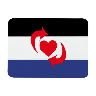 SWITCH PRIDE FLAG MAGNET