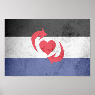 SWITCH PRIDE FLAG POSTER