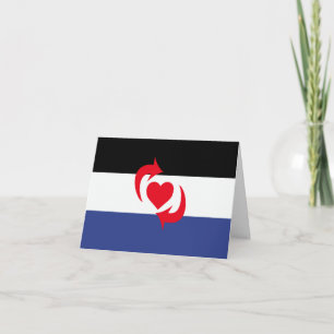 Switch Pride Flag Thank You Card