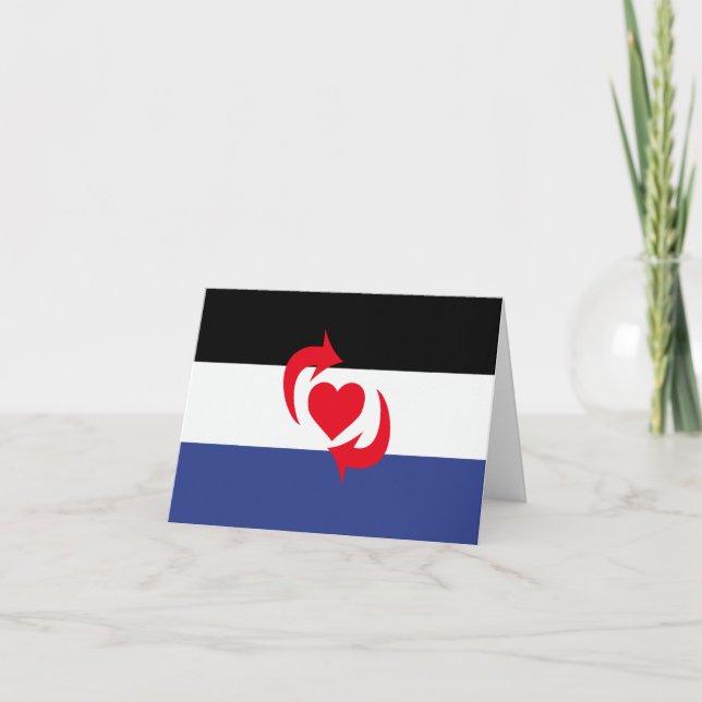 Switch Pride Flag Thank You Card (Front)