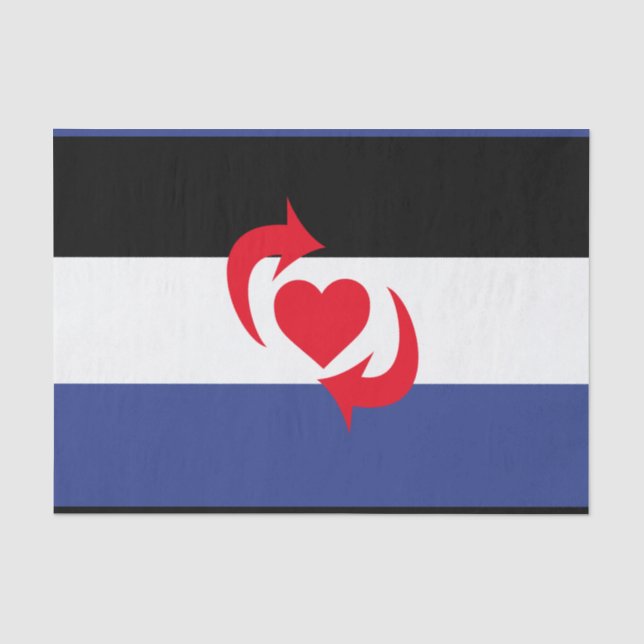 Switch Pride Flag Tissue Paper (Front)