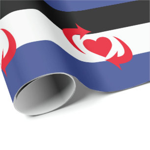 Switch Pride Flag Wrapping Paper