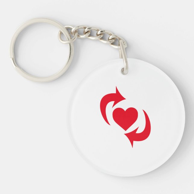 Switch Pride Key Ring (Front)