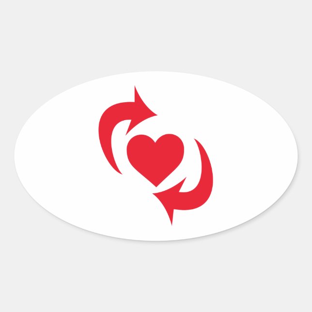 Switch Pride Oval Sticker (Front)