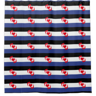 Switch Pride Shower Curtain