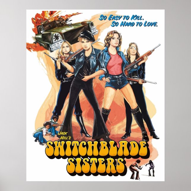 Switchblade Sisters Poster (Front)