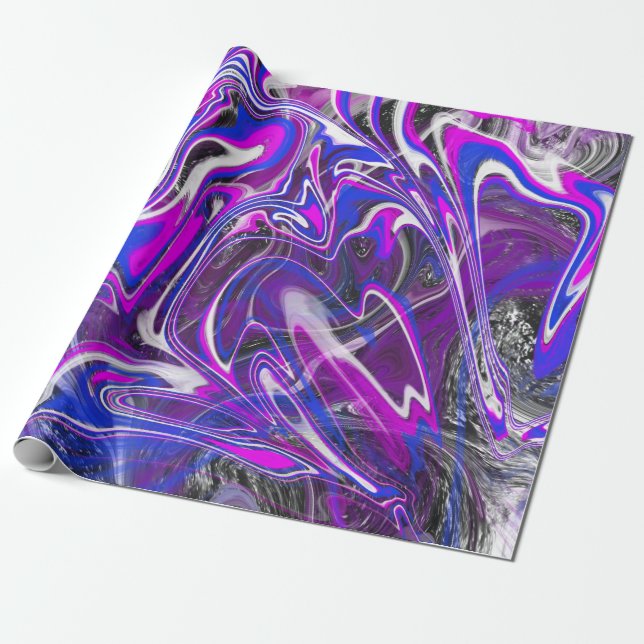 Switches Brushes of Colours Wrapping Paper (Unrolled)