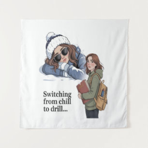 Switching from chill to drill tapestry