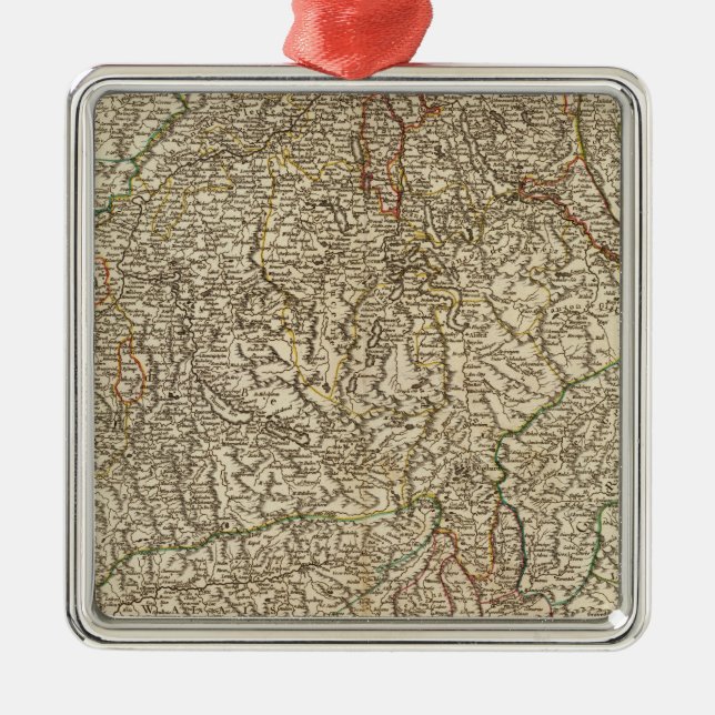 Switzerland 13 metal tree decoration (Front)