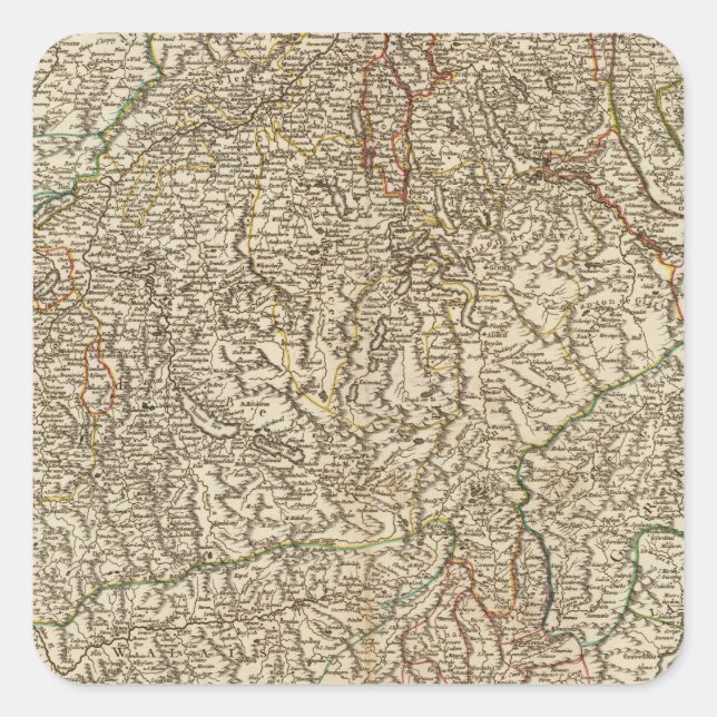 Switzerland 13 square sticker (Front)