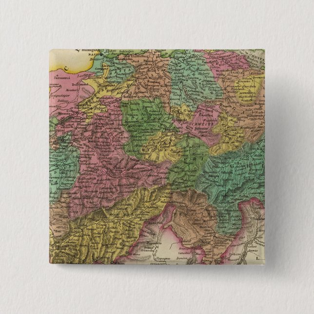 Switzerland 14 15 cm square badge (Front)