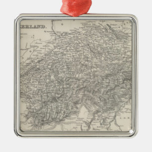 Switzerland 15 metal tree decoration