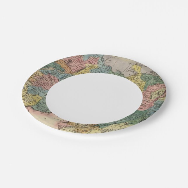Switzerland 16 paper plate (Angled)