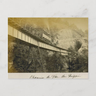 Switzerland 1908, Rigibahn, Vitznau Postcard