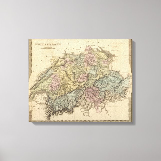 Switzerland 20 canvas print (Front)