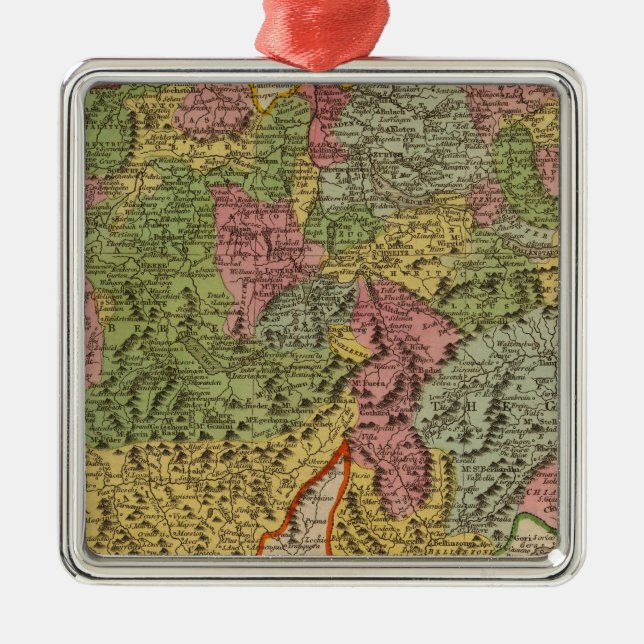 Switzerland 20 metal tree decoration (Front)