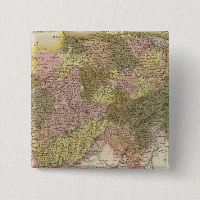 Switzerland 3 15 cm square badge (Front)