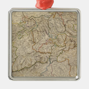 Switzerland 7 metal tree decoration