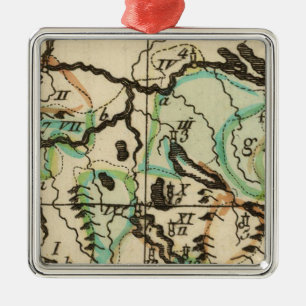 Switzerland 8 metal tree decoration