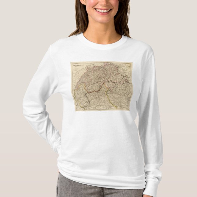 Switzerland, Alps T-Shirt (Front)