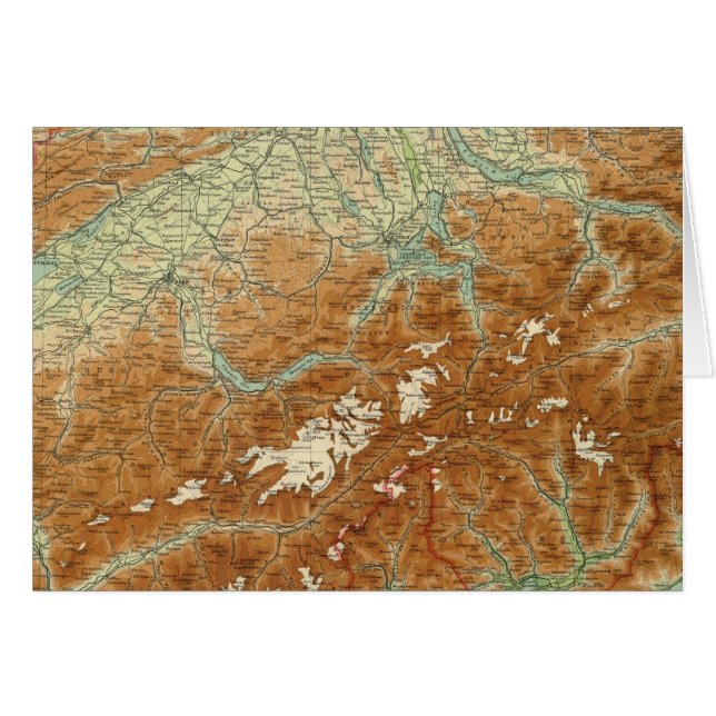 Switzerland Atlas Map (Front Horizontal)