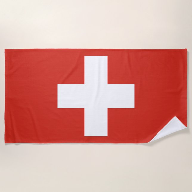 Switzerland Beach Towel (Front)