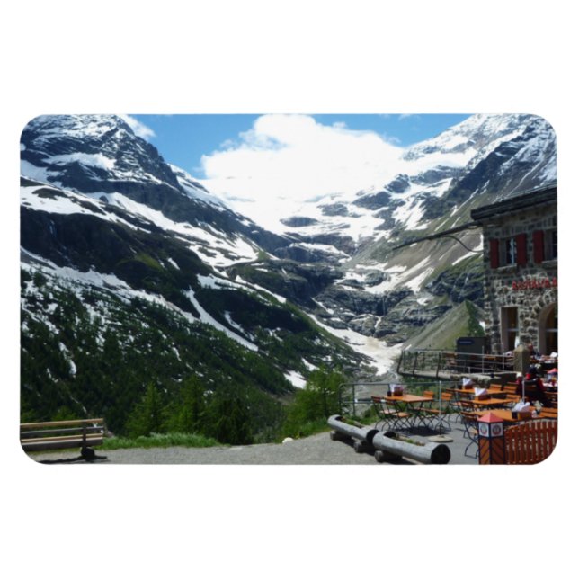 Switzerland Bernina Pass Magnet (Horizontal)