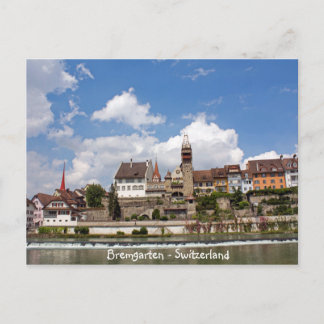 Switzerland Bremgarten Photography Postcard