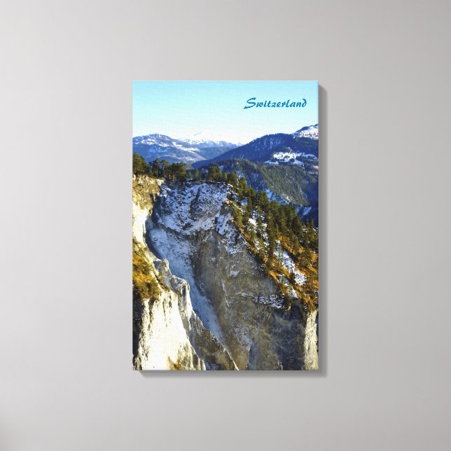 Switzerland Canvas Print (Front)