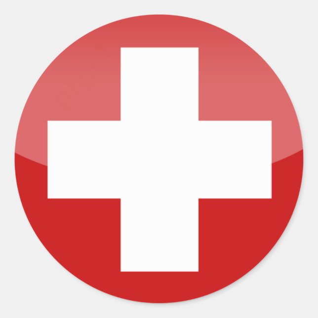 switzerland cross sticker (Front)