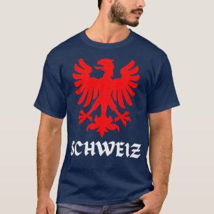 Switzerland Eagle Swiss Flag Pride T-Shirt