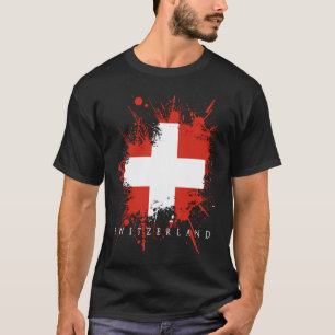 Switzerland Flag Bern Genf State Nationality T-Shirt