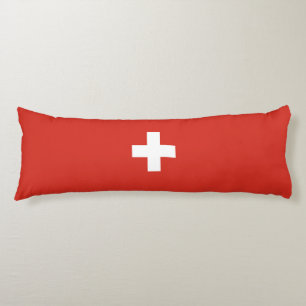 Switzerland flag body cushion
