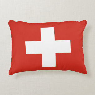 Switzerland Flag Decorative Cushion