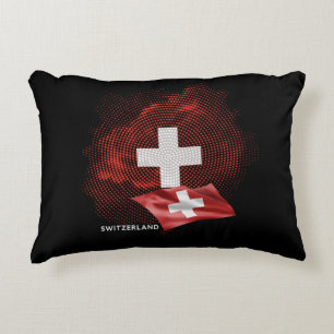 Switzerland flag decorative cushion