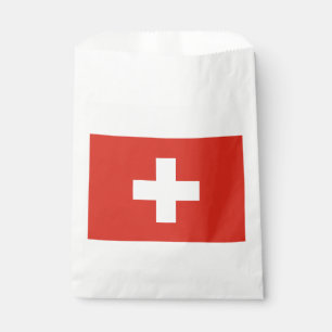 Switzerland Flag Favour Bags